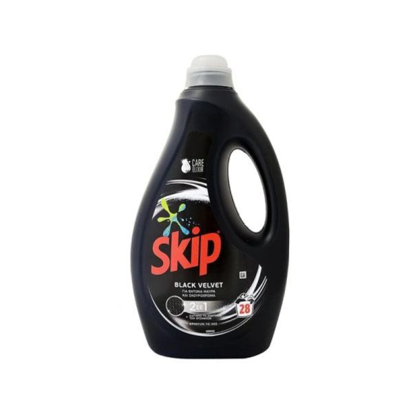 Skip Velvet Υγρό Απορρυπαντικό για Μαύρα Ρούχα 1.4lt