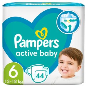 PAMPERS ACTIVE BABY 6 44τμχ. MAXI