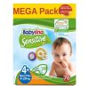 Babylino Sensitive Maxi Plus Νο.4+ (9-20 kg) Mega Pack Απορροφητικές & Πιστοποιημένα Φιλικές Βρεφικές Πάνες, 76 τεμάχια