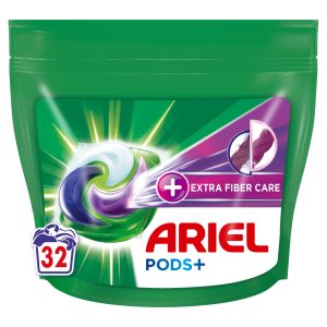 ARIEL | Kάψουλες Πλυντηρίου Ρούχων Allin1 Pods Fiber Care 32 Τεμάχια