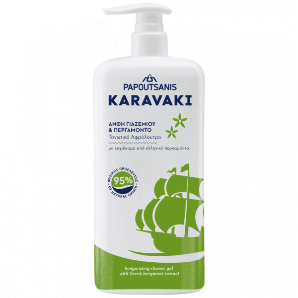 Karavaki Αφρόλουτρο Άνθη Γιασεμιού & Περγαμόντο 750Ml