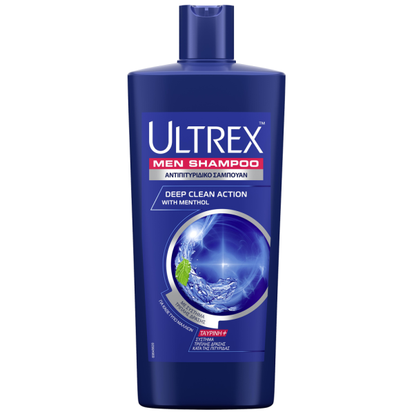 Ultrex Σαμπουάν Για Λιπαρά Μαλλιά 610ml