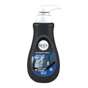 Veet Ανδρική Κρέμα Αποτρίχωσης Σώματος για Ευαίσθητες Επιδερμίδες 400ml