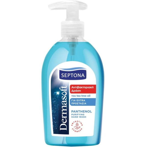 SEPTONA - Κρεμοσάπουνο dermasoft πανθενόλη αντλία 600ml