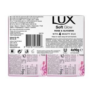 Lux Σαπούνι Soft Glow 4x90gr