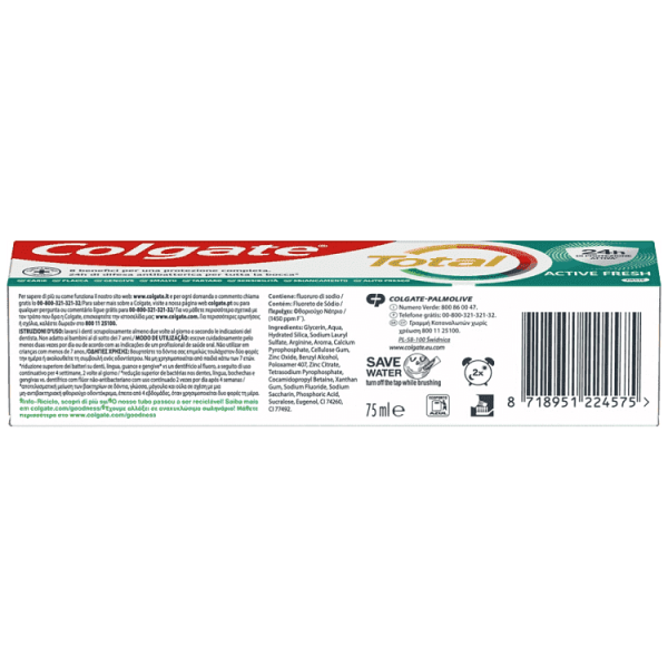 Colgate Total Active Fresh Οδοντόκρεμα 75ml