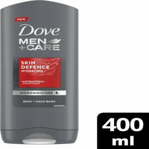 Dove men & care skin defence hydrating shower 400ml