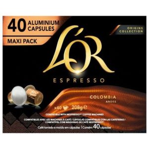 L'Or Κάψουλες Espresso Colombia Συμβατές με Μηχανή Nespresso 40caps