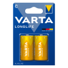 Varta Μπαταρίες Αλκαλικές Long Life C Varta (2τεμ)