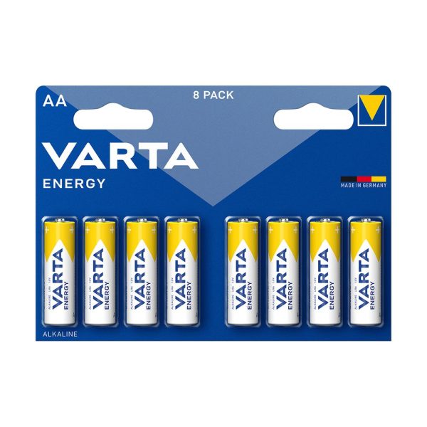 Varta Energy Αλκαλικές Μπαταρίες AA 1.5V 8τμχ