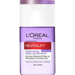 L'Oreal Paris Lotion Ντεμακιγιάζ Revitalift Eye & Lip Replumping 125ml
