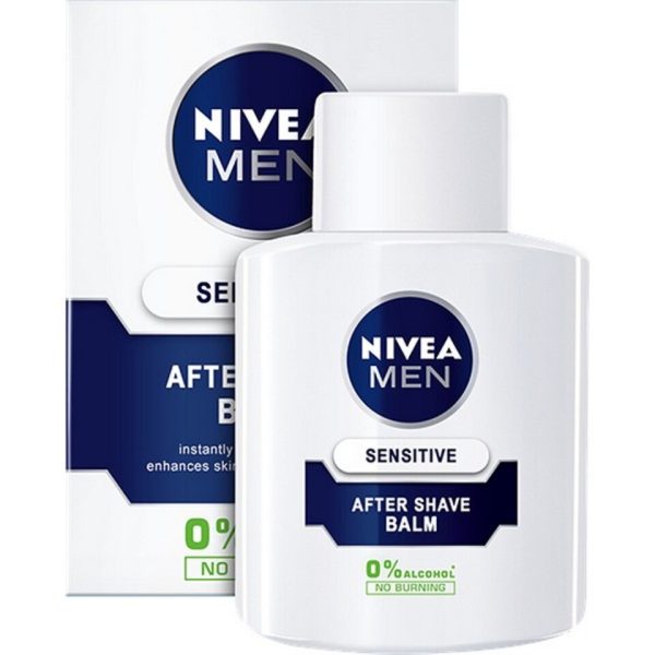 Nivea After Shave Balm 0% Alcohol χωρίς Οινόπνευμα για Ευαίσθητες Επιδερμίδες με Αλόη 100ml