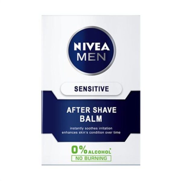 Nivea After Shave Balm 0% Alcohol χωρίς Οινόπνευμα για Ευαίσθητες Επιδερμίδες με Αλόη 100ml