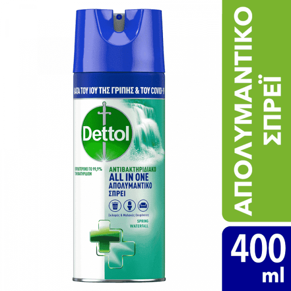 Dettol Απολυμαντικό Spray Spring Water 400ml