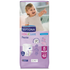 Septona Calm n' Care Πάνες Βρακάκι No. 5 για 10-16kg 42τμχ