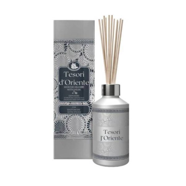 Tesori d'Oriente Diffuser με Άρωμα Muschio Bianco 200ml