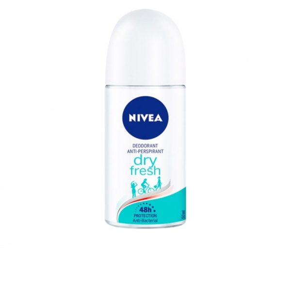 Nivea Dry Fresh 48h Anti-Persipirant Αποσμητικό 48h σε Roll-On 50ml