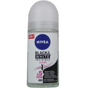 Nivea Black & White Invisible Original Anti-perspirant Αποσμητικό 48h σε Roll-On 50ml