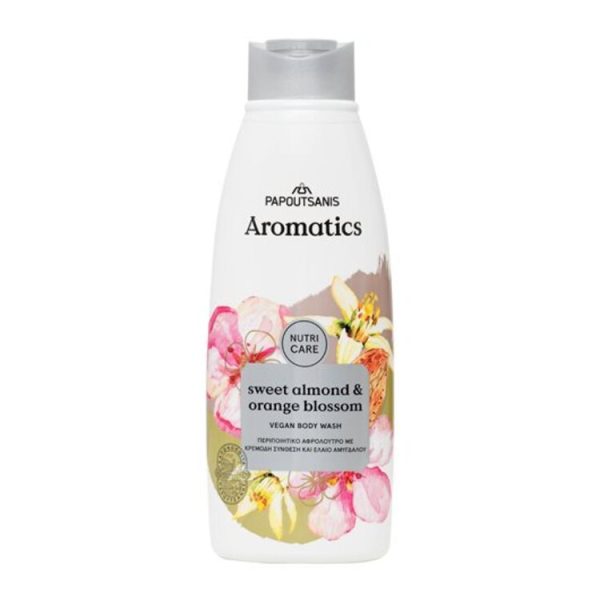 AROMATICS NUTRICARE ΑΦΡΟΛΟΥΤΡΟ SWEET ALMOND & ORANGE BLOSSOM 600ml