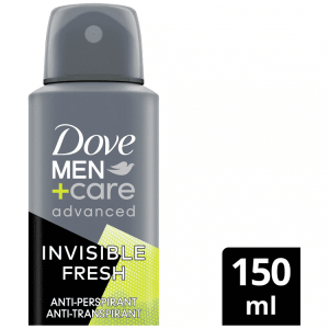 Dove Men Αποσμητικό Σώματος Σπρέι Advanced Invisible Fresh 150ml