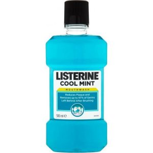 Listerine Cool Mint Στοματικό Διάλυμα κατά της Πλάκας και της Κακοσμίας 500ml