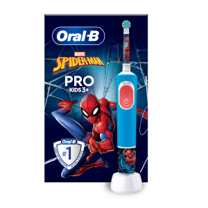 Oral-B Pro Kids Spiderman Ηλεκτρική Οδοντόβουρτσα για Παιδιά 3+, 1τεμ