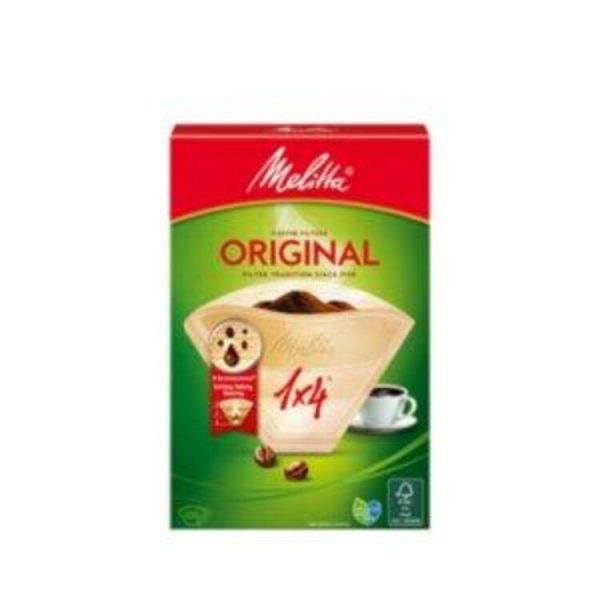 Melitta 40 Φίλτρα Καφέ 1x4 Χάρτινα