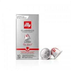 Illy Κάψουλες Espresso Classico Lungo Συμβατές με Μηχανή Nespresso 10caps
