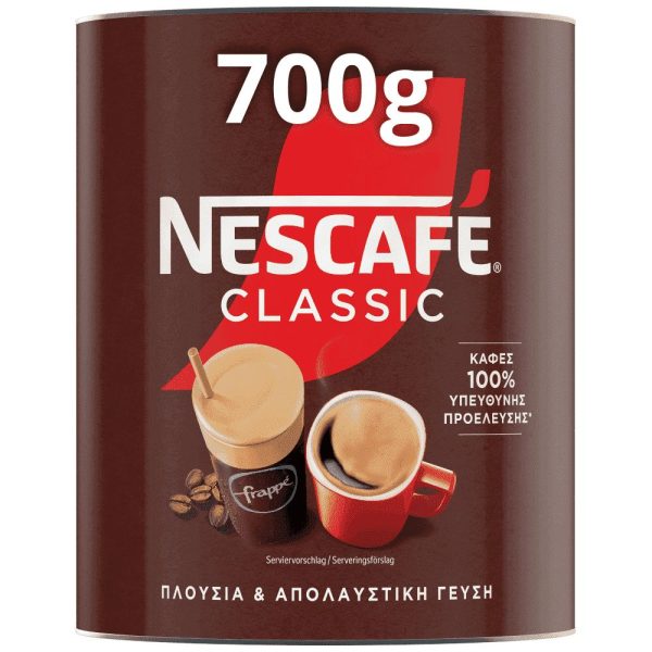 Nescafe Στιγμιαίος Καφές Classic 700gr